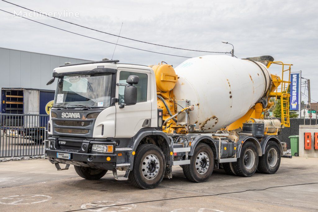 Scania P370+E6+MIXER 9M³ betonmixer