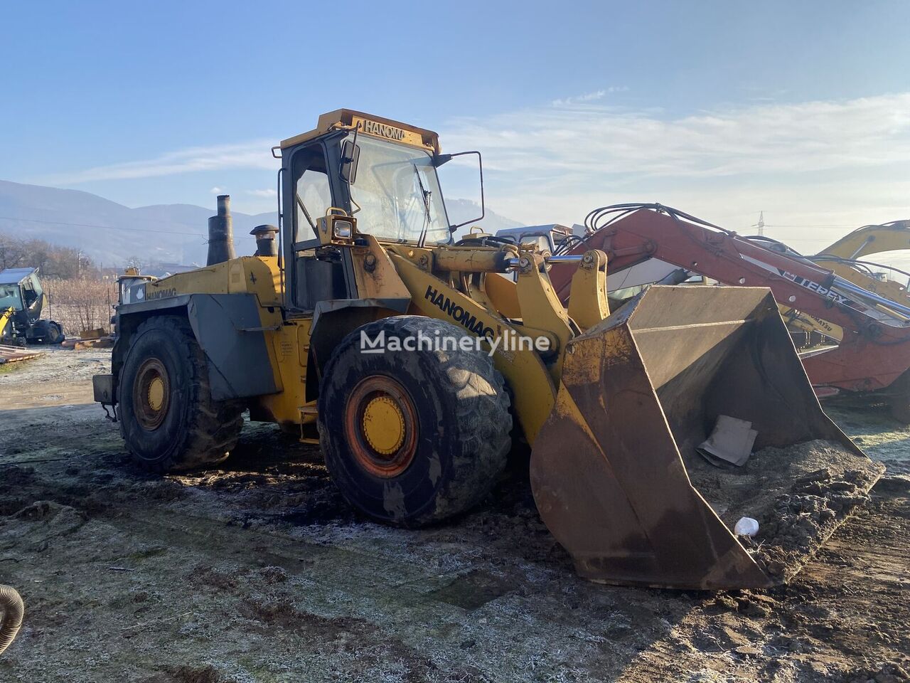 HANOMAG 70E (for parts) wiellader voor onderdelen