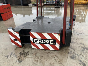 contrepoids de grues mobiles Grove Grove GMK 6400 counterweight 10 ton