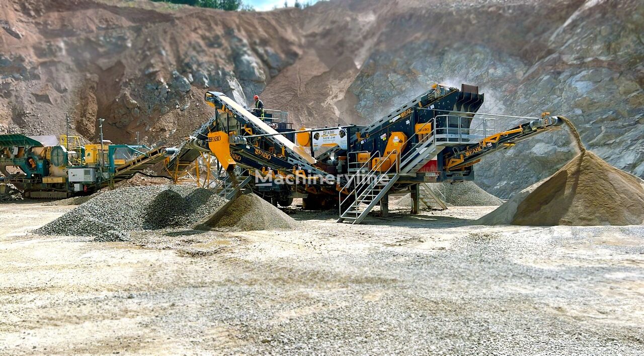concasseur mobile FABO MCC SERIES 150-250 TPH MOBILE CONE CRUSHER PLANT FOR HARDSTONE neuf