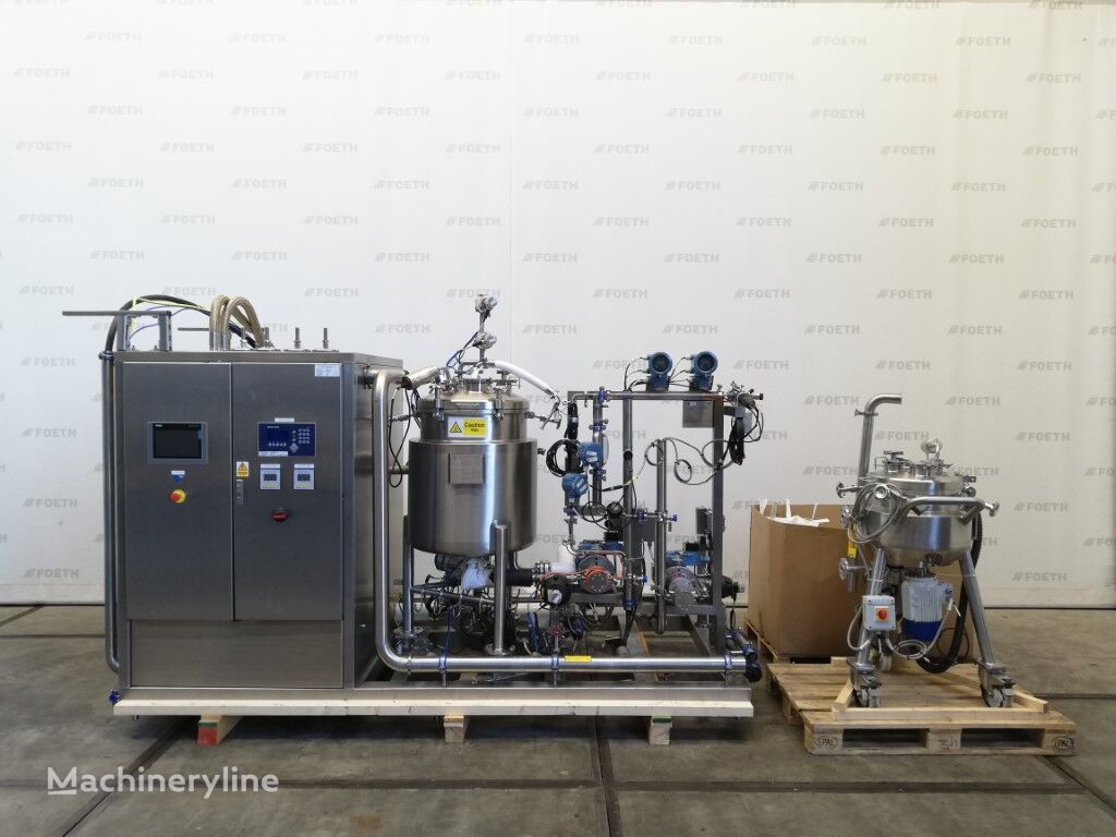 BCD (IE) Inline Mixer Skid mengapparatuur