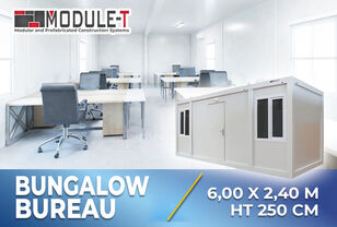 bungalow de chantier Module-T BUNGALOW BUREAU ECO | 20 PIEDS MODULAIRE SANITAIRE VESTIAIRE neuf