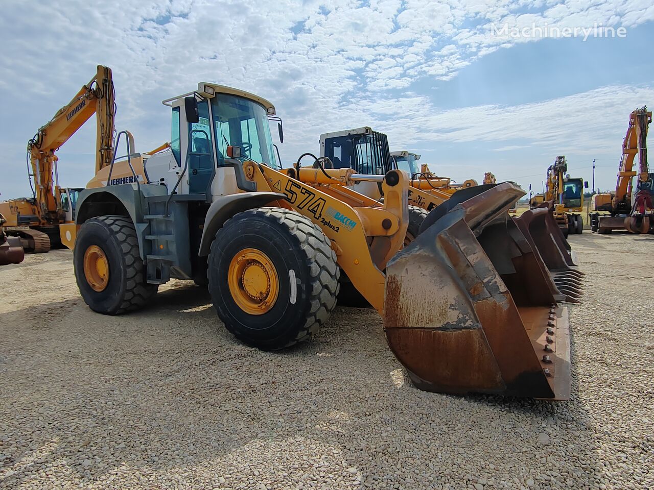 chargeuse sur pneus Liebherr L 574