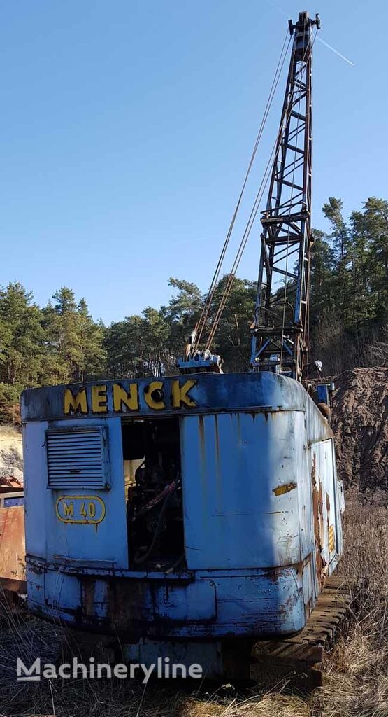 dragline Menck M40