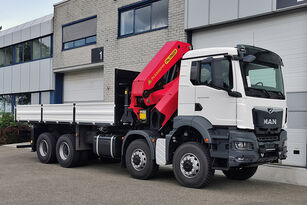 grue mobile MAN TGS 41.440 BB CH FLATBED WITH CRANE (3 units) neuve