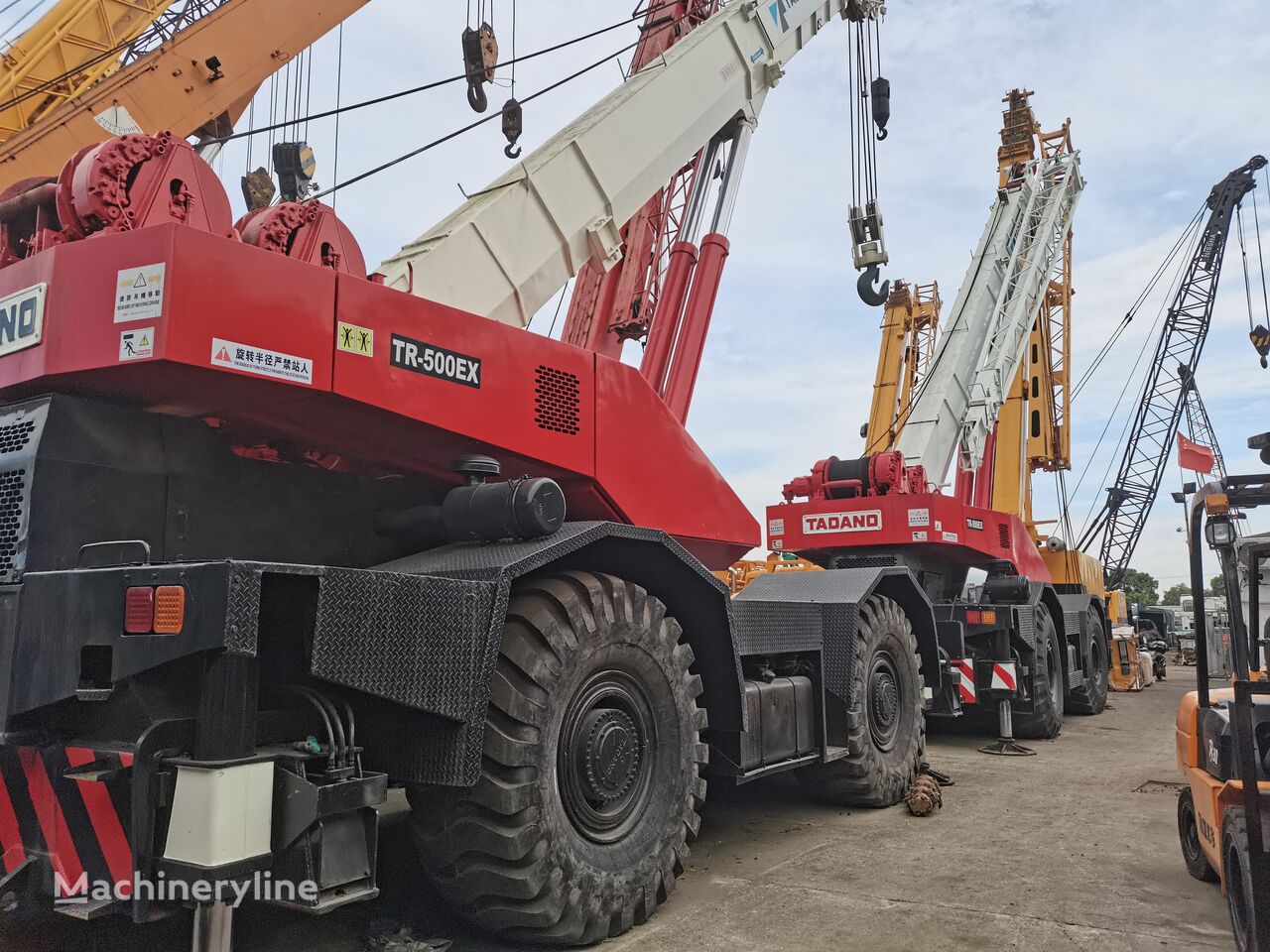 grue mobile Tadano TR500EX