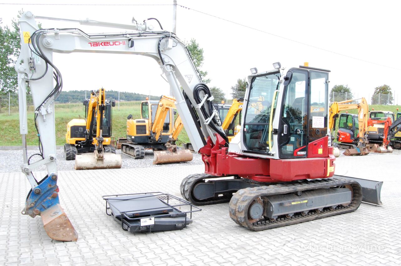 pelle sur chenilles Takeuchi TB280 FR  TB290 JCB 86C-1