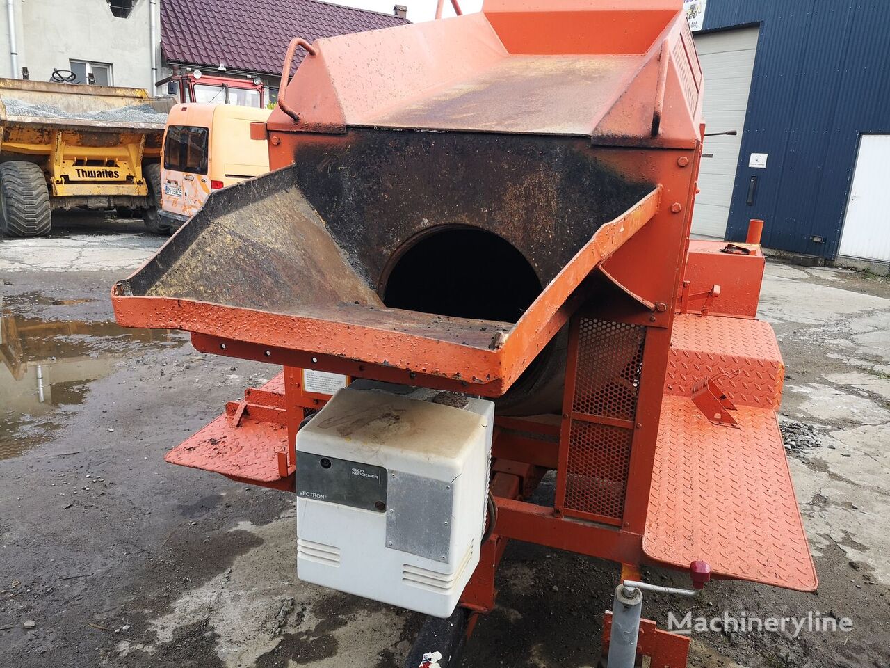 recycleur d'enrobé MBU Asphalt recycler 250 h