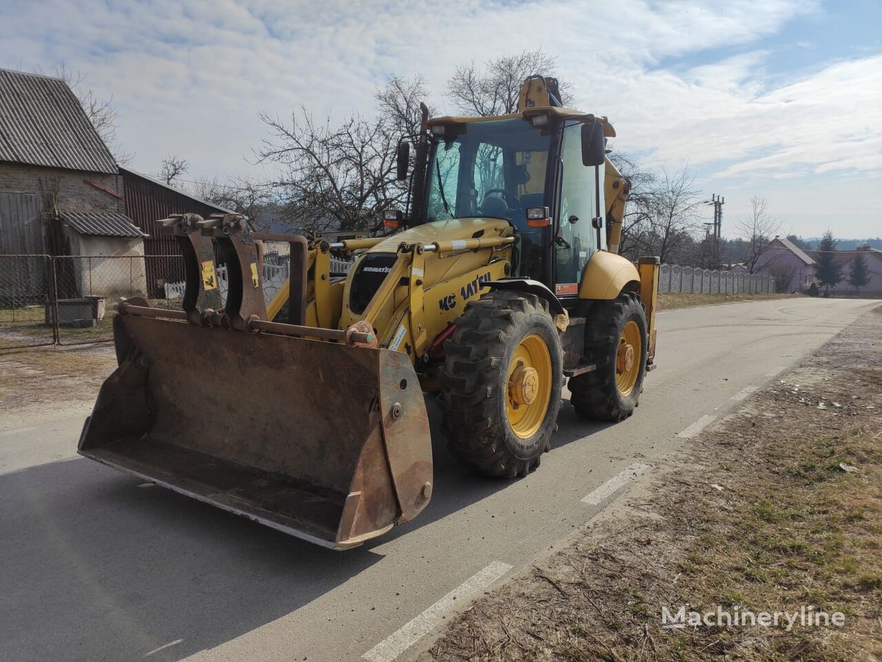 tractopelle Komatsu WB97 S