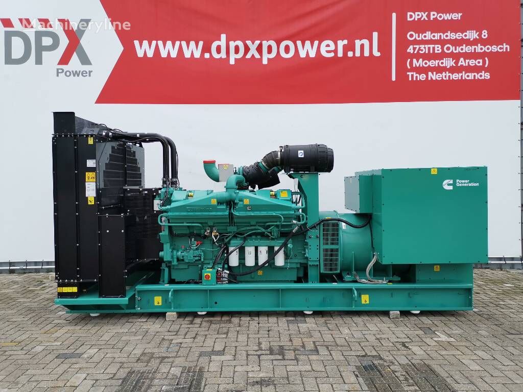groupe électrogène diesel Cummins C1100D5B - 1.100 kVA Open Generator - DPX-18531-O neuf