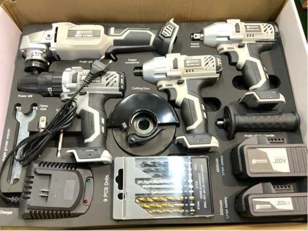 kit d'outils manuels Stahlgruppe Stahltech Multi functioneel elektrische power tool set
