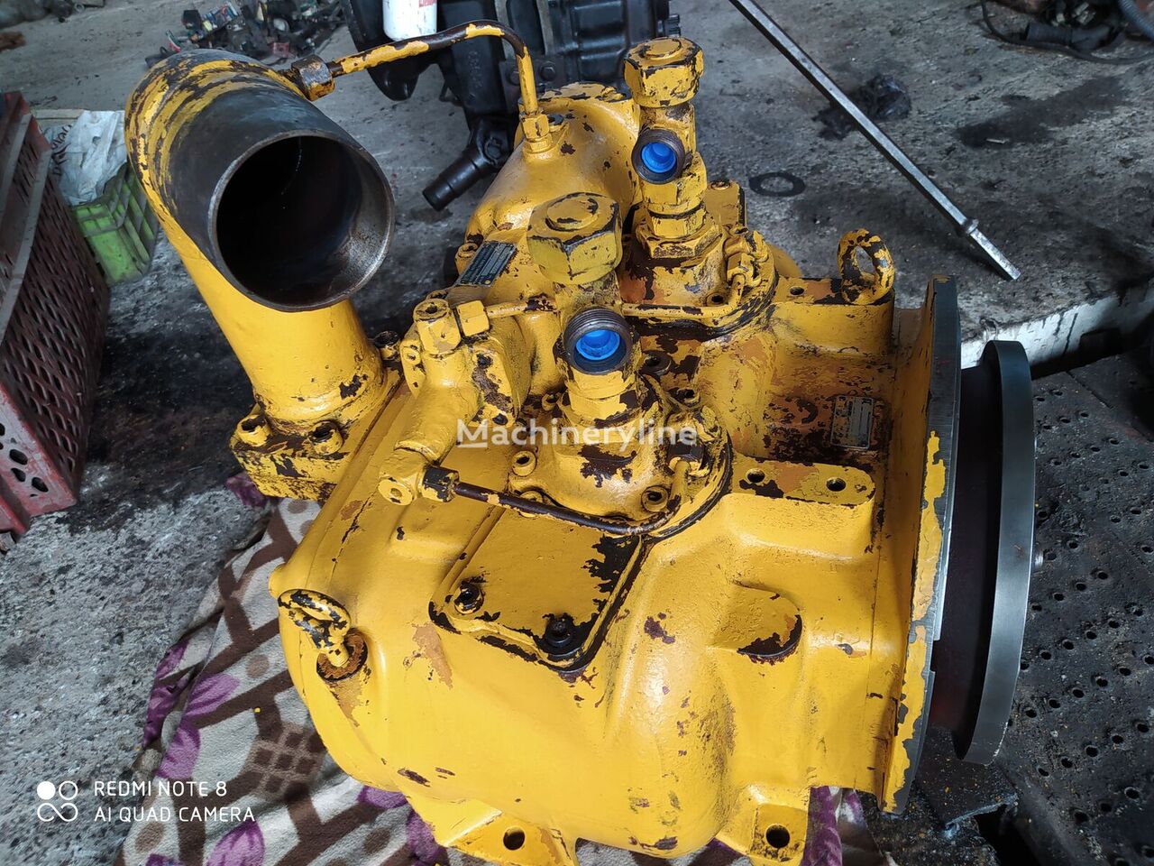 pompe hydraulique Linde 2 PV 105 4440700125 pour excavateur Liebherr R 904 anf Crane and ATLAS